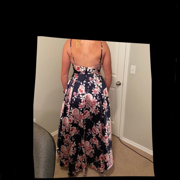 Floral high-low dress - Picture 3 of 3